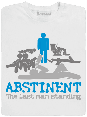 Abstinent pánske dlhý rukáv White