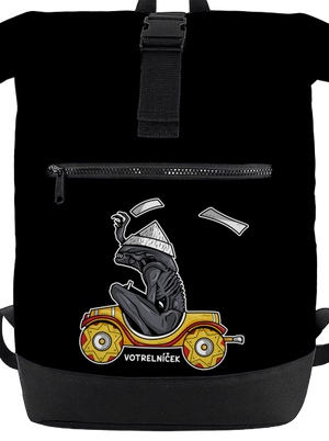 Votrelníček batoh Black