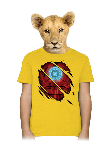Ironman detské tričko Gold