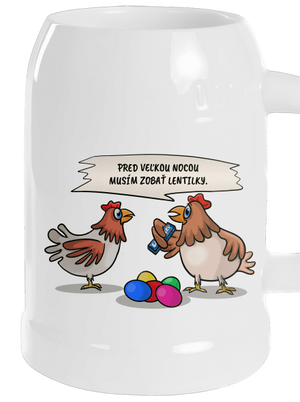 Sliepka pred Veľkou nocou polliter White