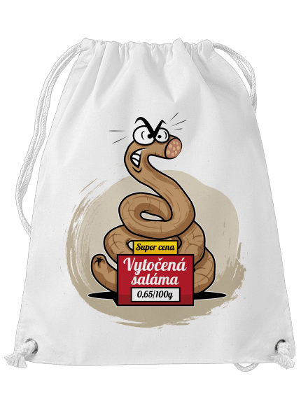 Vytočená saláma vak White