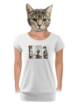 dámske tričko s lemom