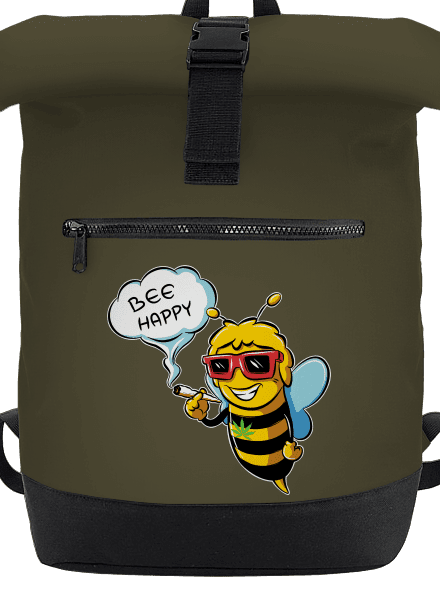 Bee happy batoh Military Green
