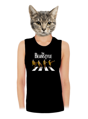 Beanstyle dámske tielko voľné Black