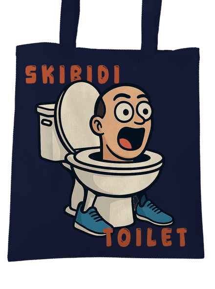 Skibidi Toilet taška French Navy