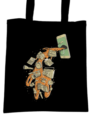 Digitálna kocovina taška Black