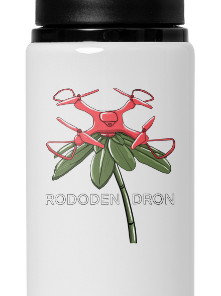 Rododendron flaša na vodu White