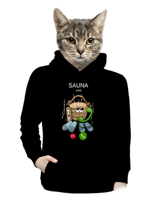 dámska mikina klokanka