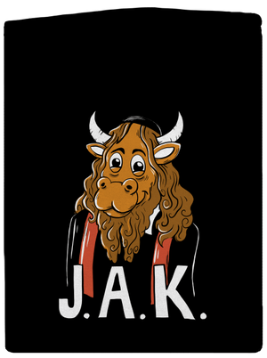 Jak dámska mikina na zips Black