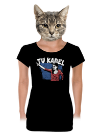 dámske tričko s lemom