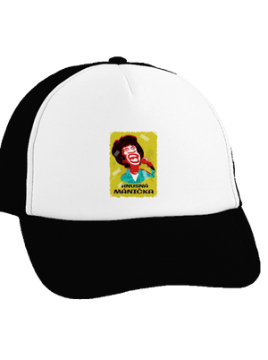 Mánička šiltovka truckerka Black cap