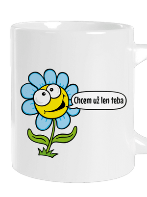 Chcem už len teba veľký hrnček White