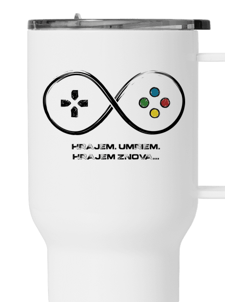 Hrajem znova termohrnček White