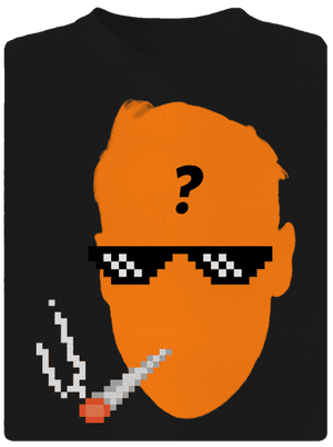 Thug life pánske športové tričko Black