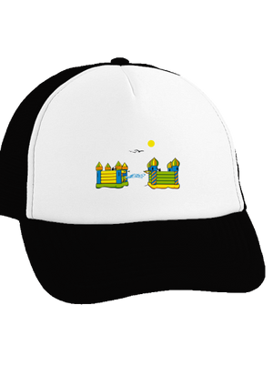 Dobytie hradu šiltovka truckerka Black cap