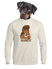 unisex mikina bez kapucne