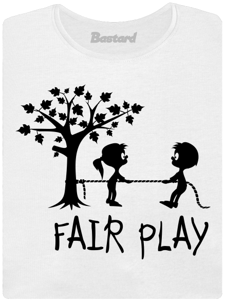 Fair play dámske tričko prémium White