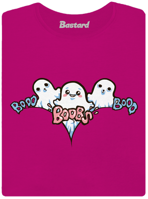 Boobs dámske tričko Fuchsia Red