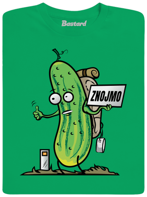 Autostop pánske tričko Kelly Green