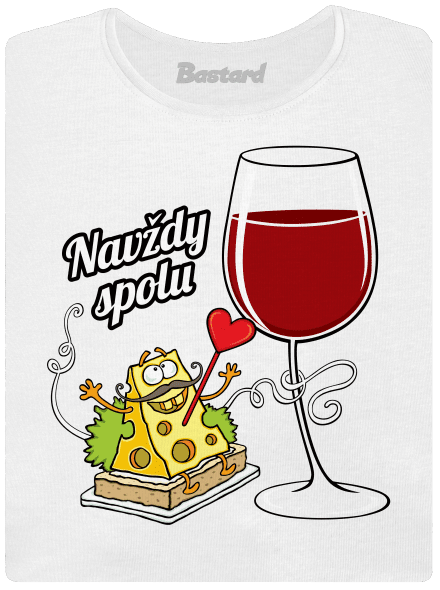 Navždy spolu dámske tričko White