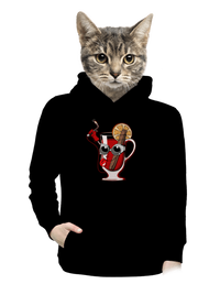 dámska mikina klokanka