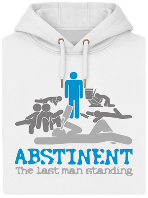 Abstinent unisex mikina premium Snowwhite