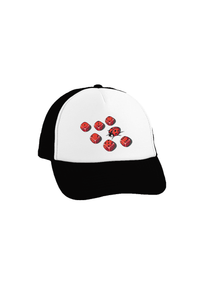 Mimikry šiltovka truckerka Black cap