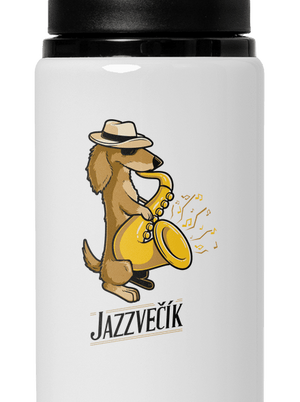 Jazzvečík flaša na vodu White