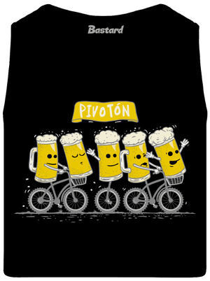 Pivotón pánske tielko Black