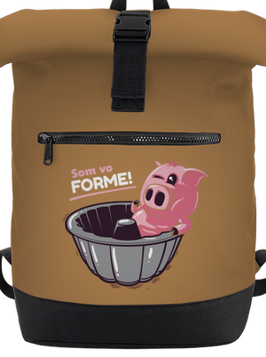 Vo forme batoh Caramel