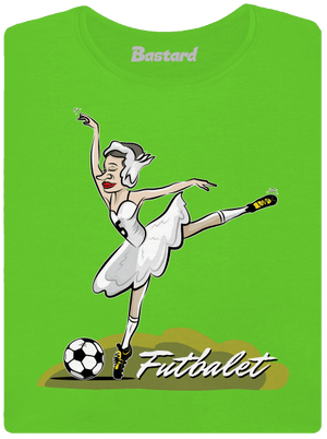 Futbalet dámske tričko Apple Green