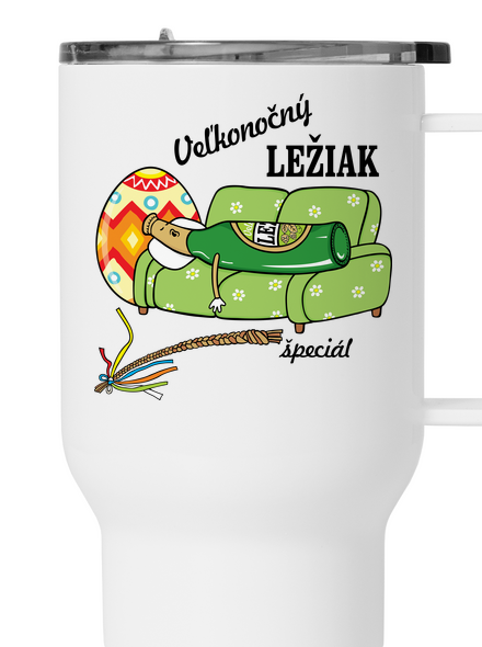 Veľkonočný ležiak termohrnček White