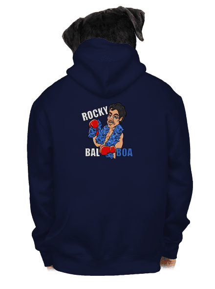 Rocky Bal boa pánska mikina na zips Navy