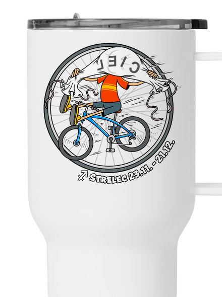 Cyklistický horoskop: Strelec termohrnček White