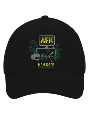 Mám kopr šiltovka baseballka Black