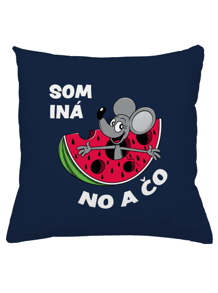 Som iná vankúš Dark Navy