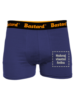 Vlastná potlač boxerky Blue Navy