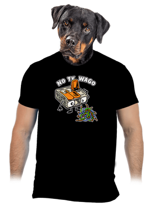 Wago svorka pánske tričko Black