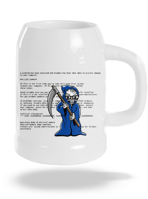 Modrá smrť polliter White