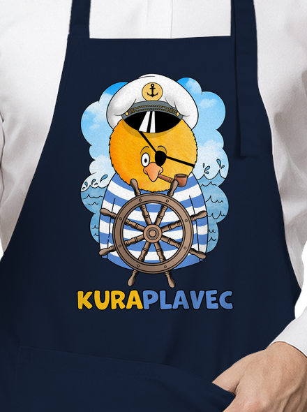 Kuraplavec zástera Navy