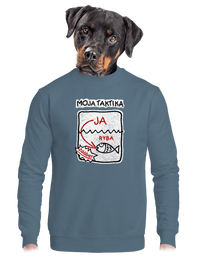 unisex mikina bez kapucne