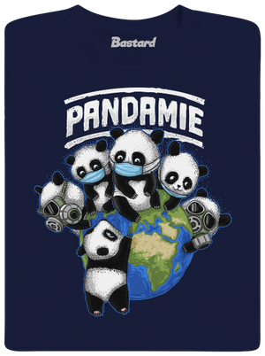 Pandamie pánske tričko Navy