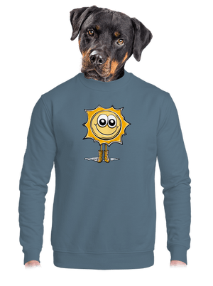 unisex mikina bez kapucne