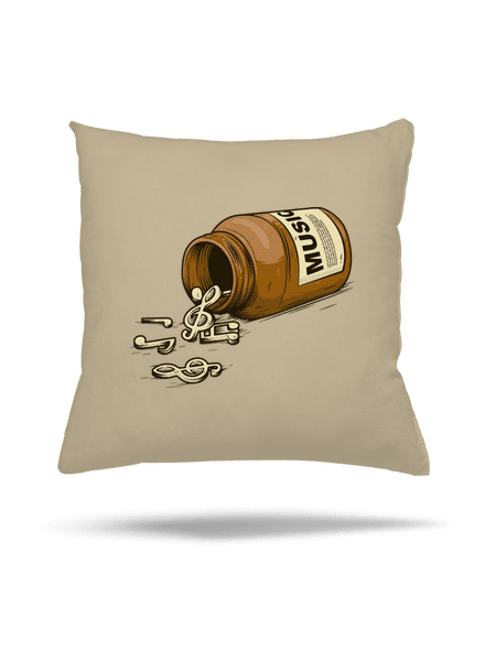Music Pills vankúš Beige
