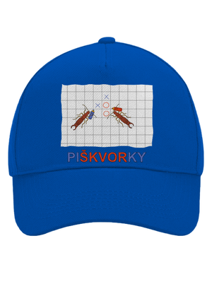 Škvorí piškvorky šiltovka baseballka Bright Royal