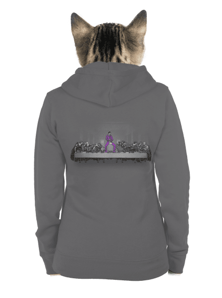Jesus a Lebowski dámska mikina na zips Steel Gray