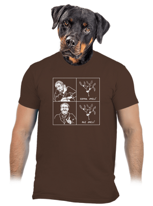 Cimrman: Copak jmelí pánske tričko Brown