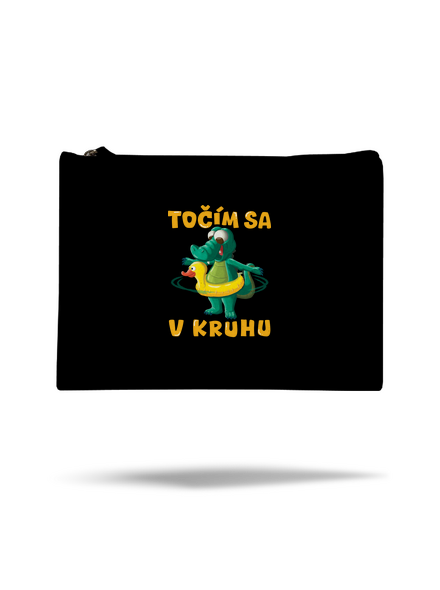 Točím sa v kruhu taštička Black