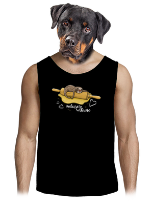 Milujem váľanie pánske tielko Black