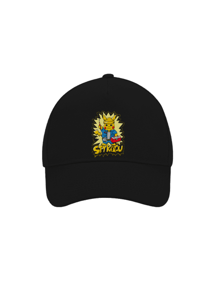 Stykaču šiltovka baseballka Black